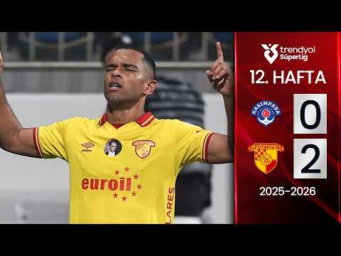 Kasımpaşa (0-2) Göztepe | MAÇ ÖZETİ | 12. Hafta - 2025/2026