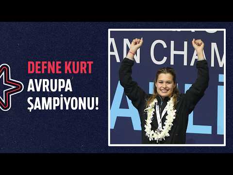 Defne Kurt’tan bir altın madalya daha! 🥇| Avrupa Para Yüzme Şampiyonası